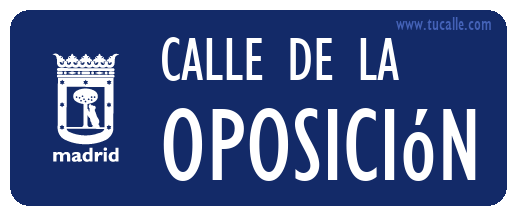 cartel_de_calle-de la-Oposición_en_madrid